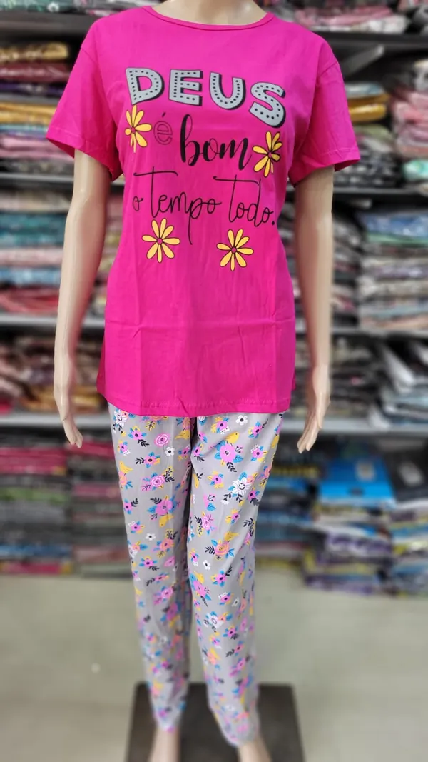 Premium Cotton Night Suit | NS199